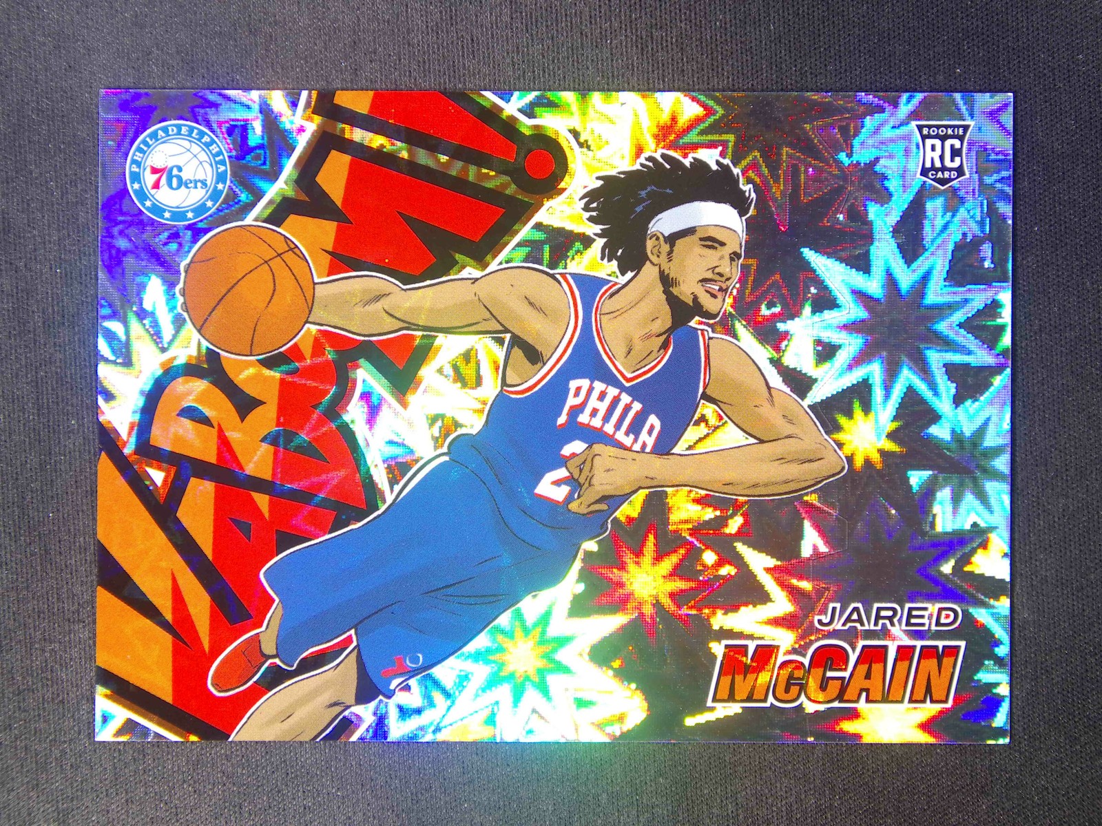 2024-25 Panini Revolution Jared McCain #21 RC Rookie Kaboom Case Hit SSP