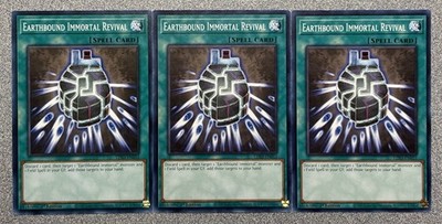 Earthbound Immortal Revival LDS3-EN055 (x3) Common 1st Edition NM