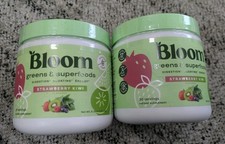 2 Pack * Bloom Nutrition Greens & Superfoods Strawberry Kiwi 30 Servings - 05/26