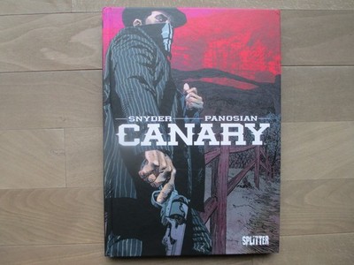 CANARY  Horror Western  Hardcover Splitter