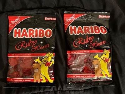 *NEW* 2x Haribo Jennie Ruby Hearts Jennie s Edition 8oz Bags - Limited 2025