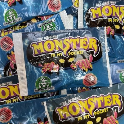 Vintage MONSTER IN MY POCKET Sealed Packet 1992 Italy MIMP Giochi Preziosi