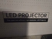 Mini LED Projector High Resolution Portable Home Theater USB Memory Card AV...