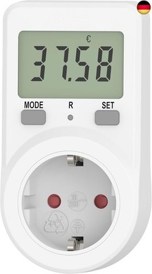 Electricity Meter for Socket Power Meter Socket, Energy Cost Meter Awootsv,