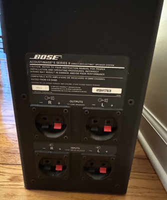 Bose Acoustimass 5 Series II Speaker System for sale online | eBay