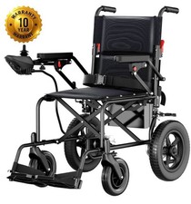 SACVON Foldable Electric Wheelchair with Battery Model YHW001-F light weight