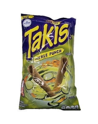 TAKIS CHIPS PICKLE PUNCH VIRAL FLAVOR LIMITED EDITION Medium Heat Snacks NEW