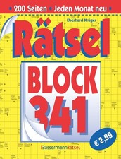 Rätselblock 341 Eberhard Krüger