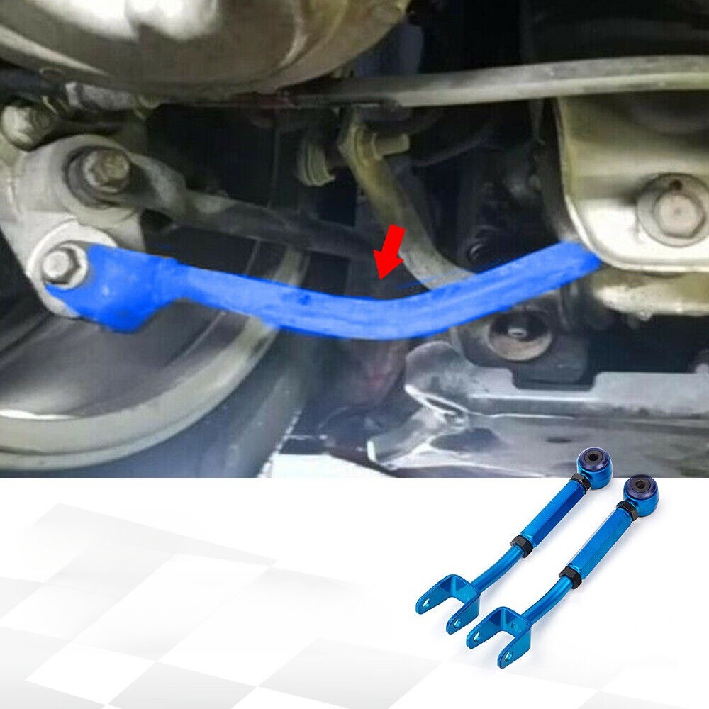 Adjustable Rear Camber Control Arm +Toe Traction Kit for Nissan 350Z Infinit G35