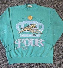 Vintage Final Four Sweatshirt Adidas Size Small/Medium Worn Faded