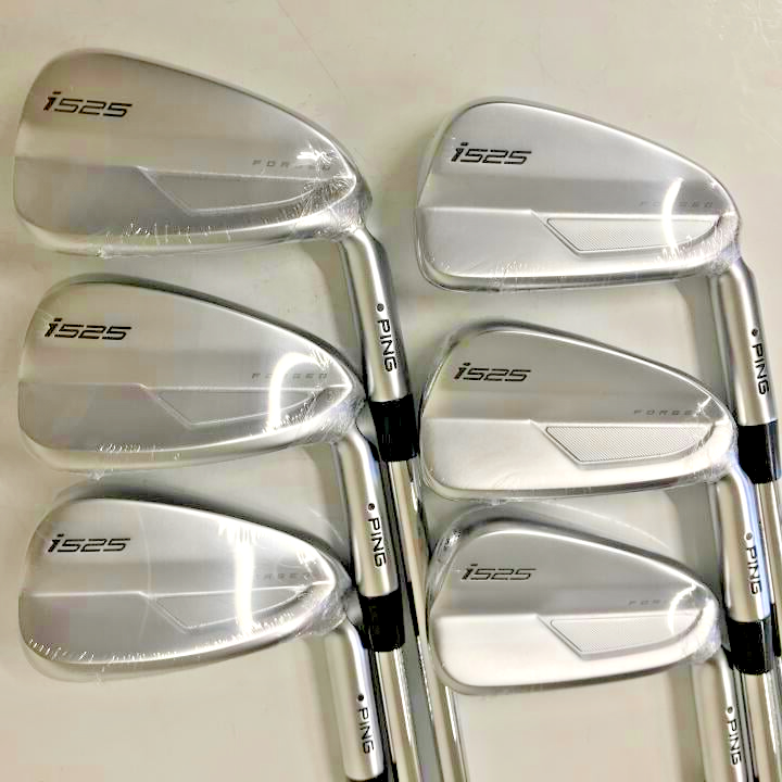 Ping I525 Iron Set 5I - 9I,W 6 Club AWT 2.0 LITE Flex SR Black Dot