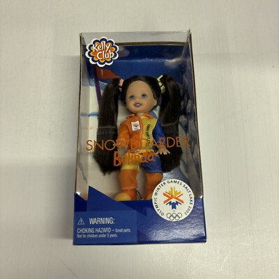Snowboarder Belinda Doll Olympic Winter Games 2002 Mattel Kelly Club Collectible