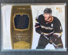 2010-11 Panini Dominion Hockey Saku Koivu #3 Anaheim Ducks /99 GAME-WORN PATCH!!