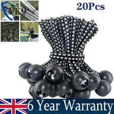 Heavy Duty Outdoor Elastic Ball Bungee Bungie Cord Canopy Tarp Tie Downs Straps