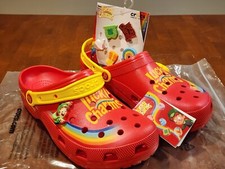 Crocs Lucky Charms Limited Edition with Jibbitz Charms Pack Size Men's 11