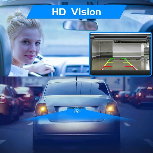 170° Auto Rückansicht Rückfahrkamera Parken HD Nachtsicht Wasserdicht 7LED - Bild 8 von 16