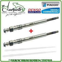 Candelette Kit 2 Candeletta FüR Piaggio Porter 1200 Diesel 2011-2015 Maxxi D120
