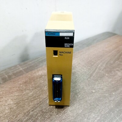 USED | OMRON C200H-AD002 C200HAD002 ANALOG INPUT 1/5 V 4/20 MA 8 POINTS SYSMAC