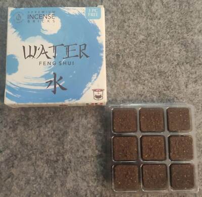 Aromafume Weihrauchblöcke Verschiedene 9 Stück Feng Shui Wasser Erde Feuer Holz