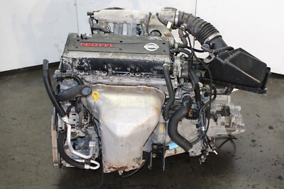 01-06 Nissan Primera Engine Motor 6 Speed Manual 2L I4 JDM SR20VE