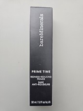 bareMinerals Prime Time Redness Reducing Primer 30ml / 1oz, New in box