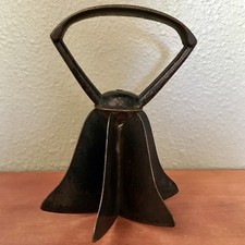 Antique Cast-Iron(?) Chopper Cutter. Black. 6 X 4”. 6-Blade.