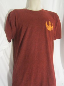 Details About Millennium Falcon Rebel Symbol Size M Red Fifth Sun Star Wars T Shirt