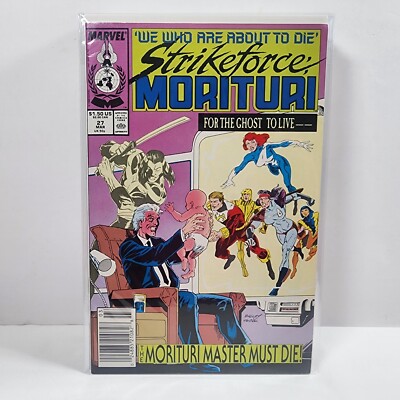 Strikeforce: Morituri #27 The Morituri Master Must Die!  Marvel Comics 1988