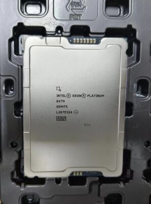 Intel Xeon Platinum 8479 QS CPU LGA4677 112 threads 2.0GHZ 56 cores 350W