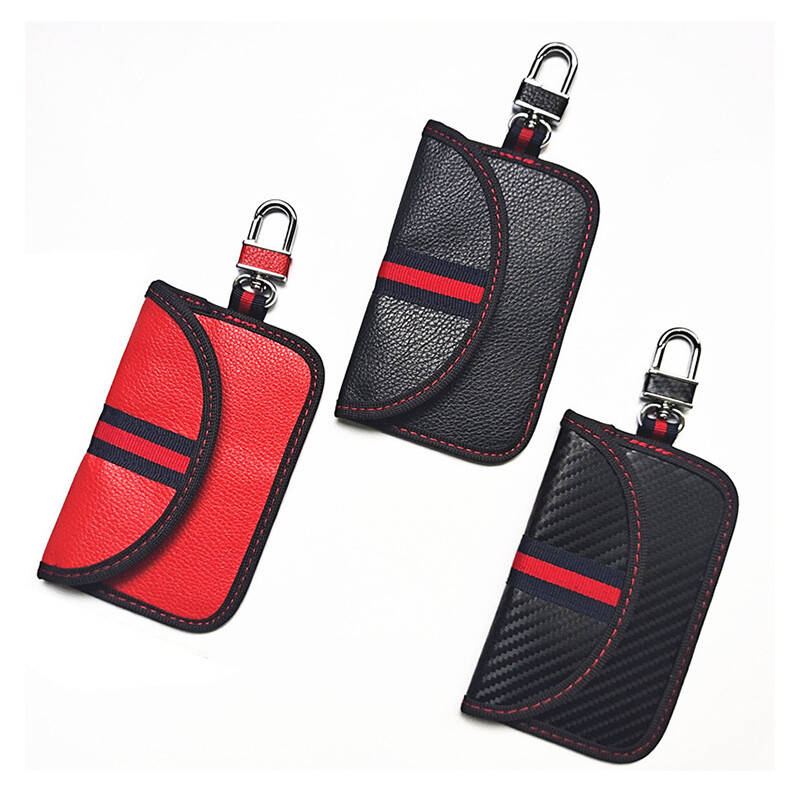 Faraday Bag Car Key RFID Signal Blocking Pouch Key Case Car Security