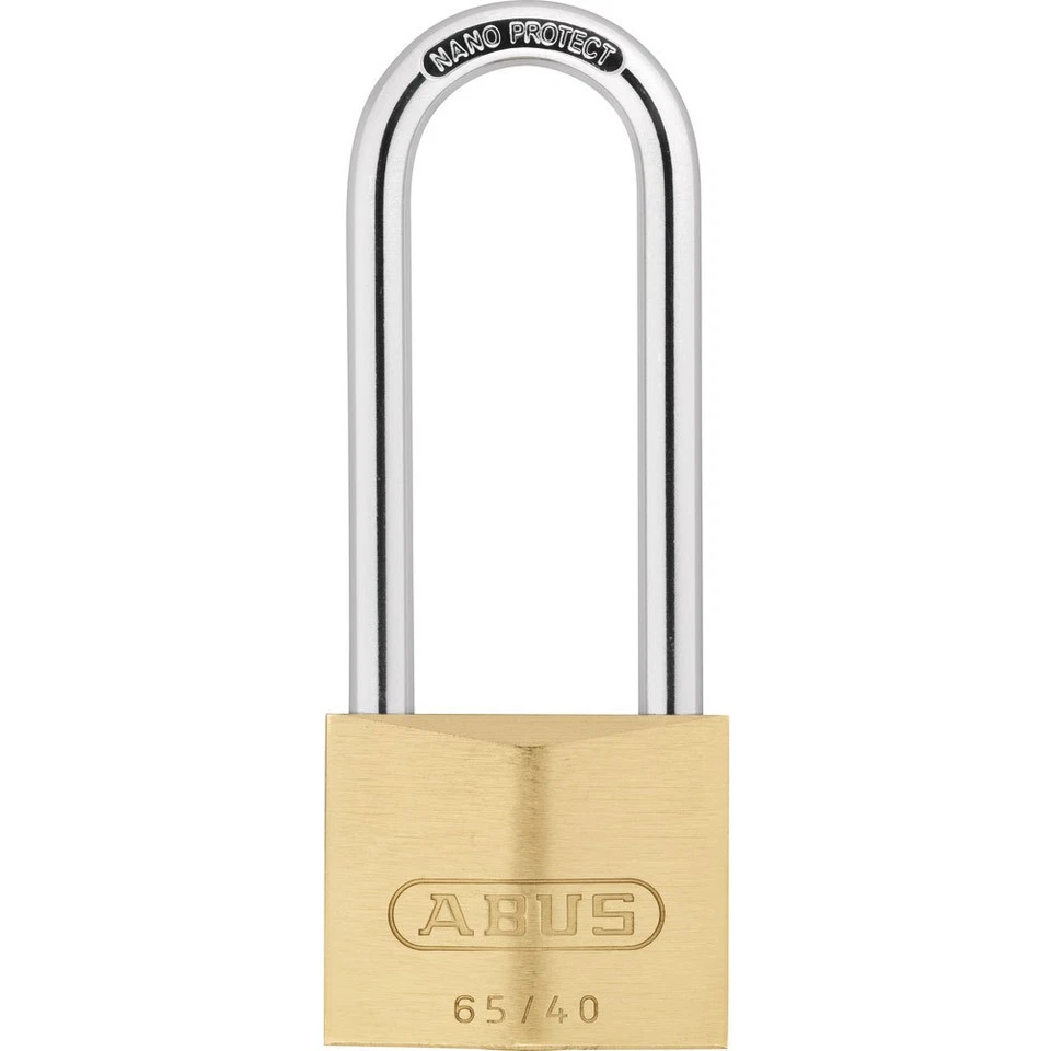 Abus 65/40HB63 Brass Padlock KA 6404 (65-40HB63-KA)