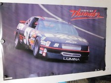 Vintage 1990 Days of Thunder Exxon II 20 Poster New Old Stock NOS 31-3/4" X 21"