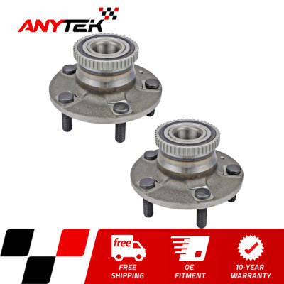 2PC Rear Wheel Bearing and Hub Assembly for 1999 2000 2001 2002 Daewoo Leganza