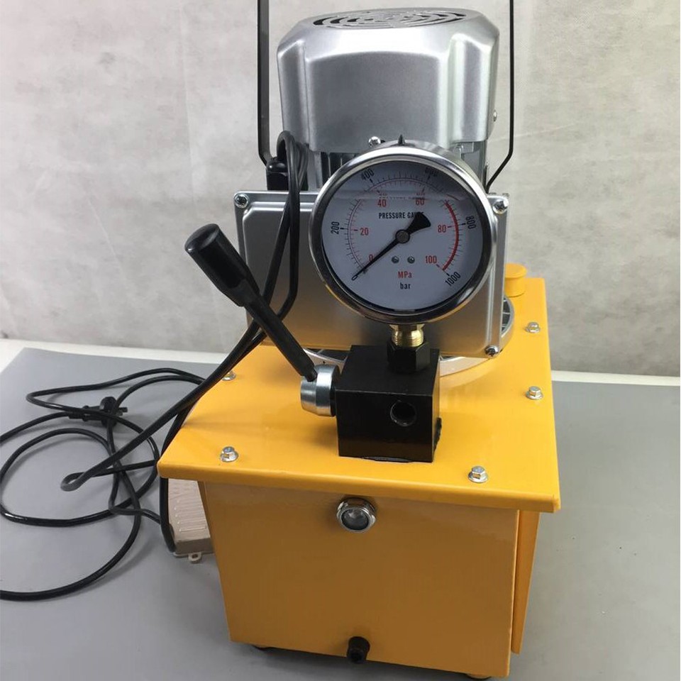 Pompe hydraulique électrique - 750W - Groupe hydraulique - 700Bar 7L - Bricolage