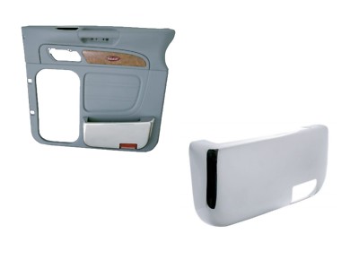 アクセサリー pete36 Peterbilt Passenger Side Door Pocket Cover 2006+ (Chrome) PB 379