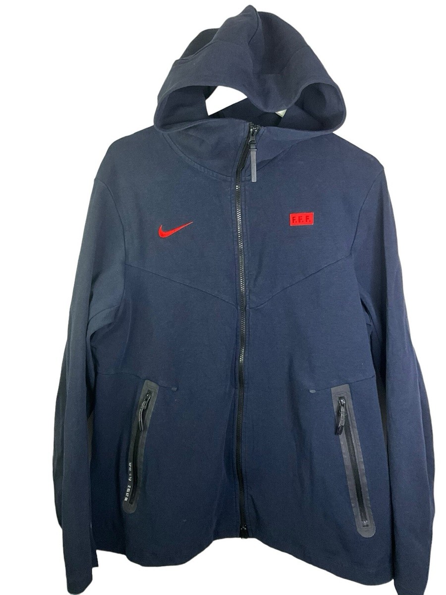 Nike Tech NSW Pack Full Zip Hoodie Jacket CI8379-475 Navy