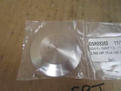 No Name Stainless S/S Steel Solid End Cap 329815 1'' - 1-1/2'' 304 SS New