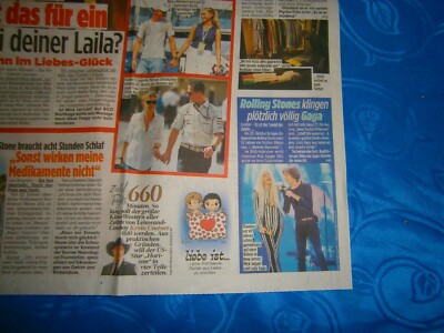 Mick Jagger und Lady Gaga   *** Bericht / Presse *~*~*~*~* 2023