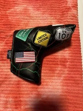 PRG GOLF Originals Blade Putter Head Cover Magnetic Closure California Map