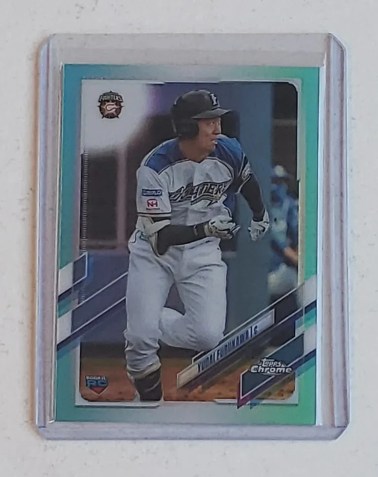 2021 Topps Chrome Nippon Yudai Furuka Rookie Aqua 142/199 #46 - Image 3 of 4