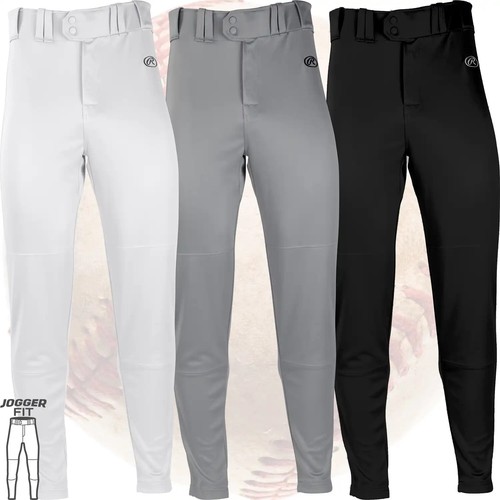 Rawlings Men's Baseball Pants Tweener Jogger Fit - Item LNCHJG