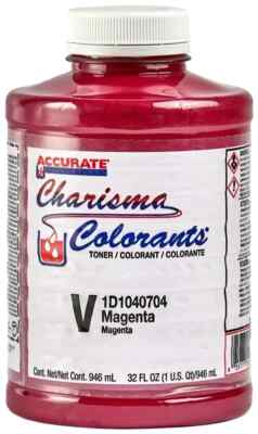 Accurate CHARISMA Colorant/tint V-magenta 32 fl oz Brand New