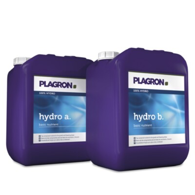 Plagron Hydro A & B 5 Liter , Dünger für Wuchs- und Blütephase