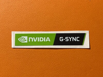 1 PCS Sticker for NVIDIA G-Sync 8mm x 50mm 2020 Version Logo Decal Case