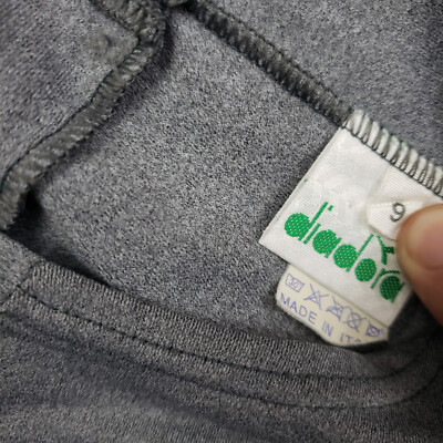 Cuissard Cycliste Diadora Vintage Taille Homme 9 (Italie 8.5) - Gris, Avec Padding, Excellent état 9/10