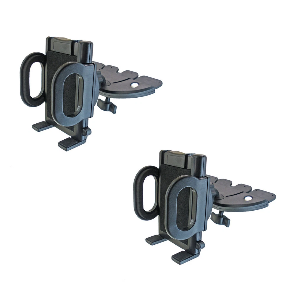 US CD Slot Car Phone Holder Universal Cell Phone Car Mount for iPhone Samsung - Image 3 of 4