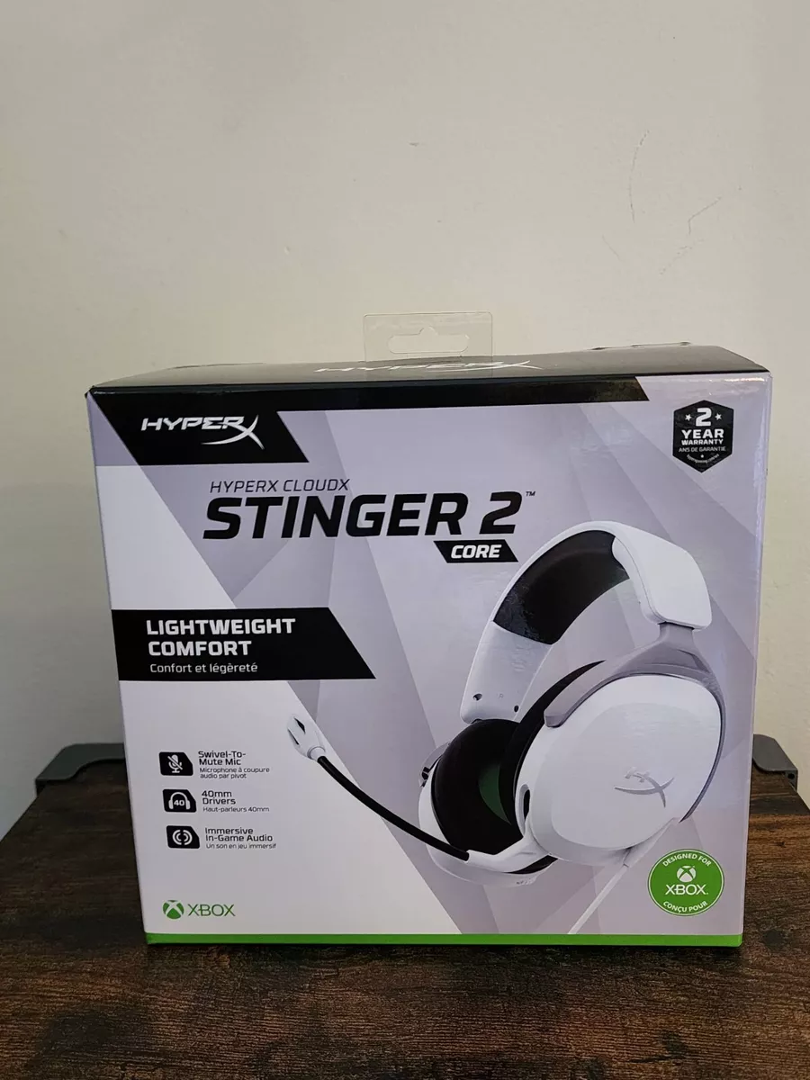 HyperX CloudX Stinger 2 Core Gaming Headsets Xbox White | eBay