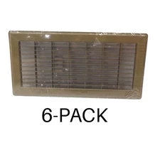 6-Pack Hart & Cooley 011862 265 6″ x 14″ Steel Grill Golden Sand