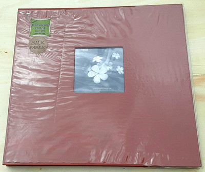 Pioneer Silk Photo Album Memory Book E Z Load 12 x 12 Expanding Acid Free 20 Pgs