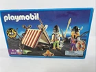 Vintage NEW Playmobil 3157 Viking Camp Tent Warriors Retired Set. New Sealed Box